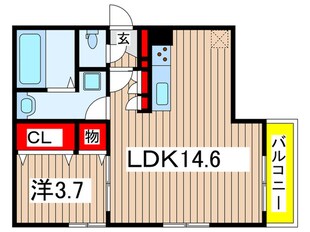 ルミエール神明町の物件間取画像